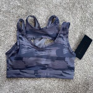 Alphalete Camo Pattern Sports Bra